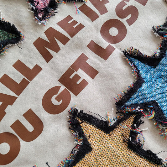 Call me if you get Lost Tapestry crewneck