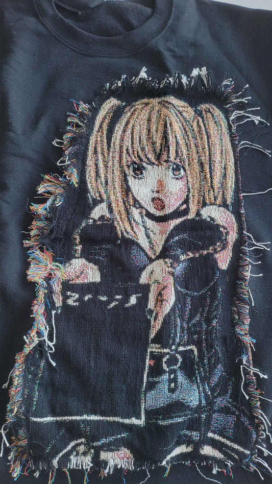Death Note Misa Misa Tapestry crewneck