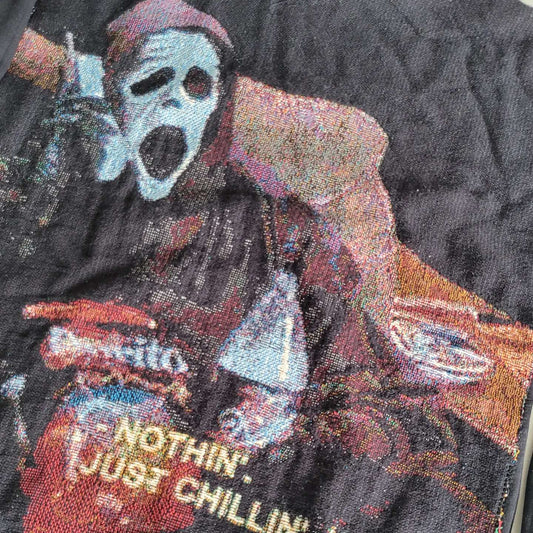 Scream Chillin Killin Tapestry Hoodie