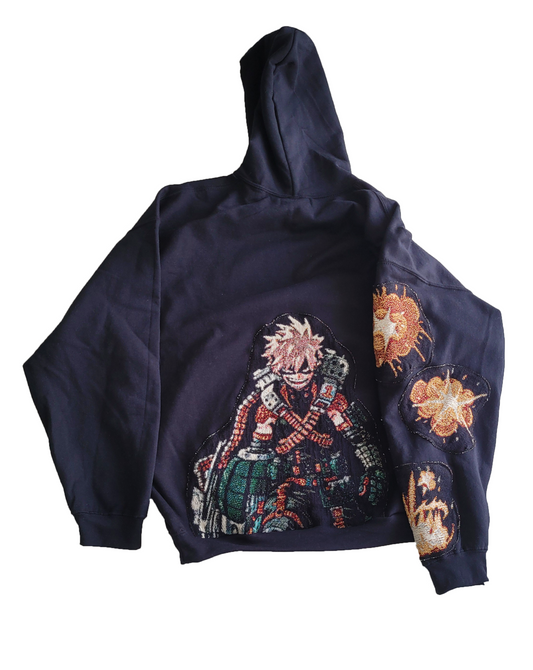 Bakugo My Hero Academia Tapestry Hoodie