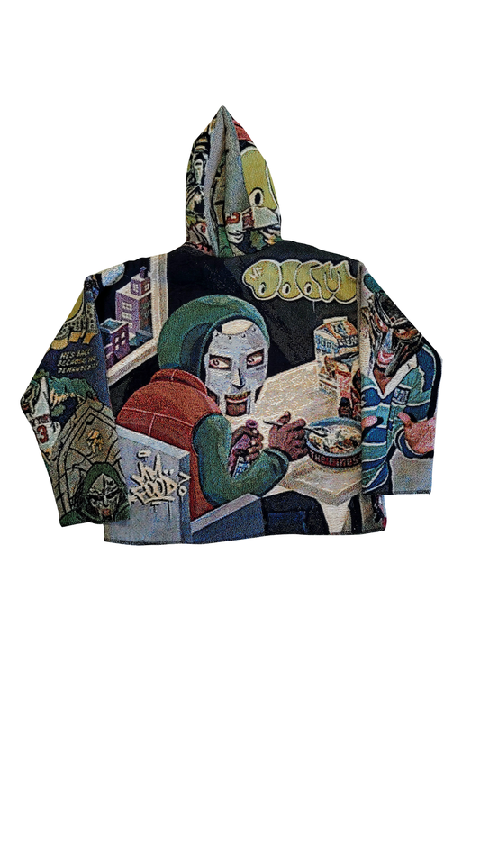 MF DOOM Full Tapestry Hoodie