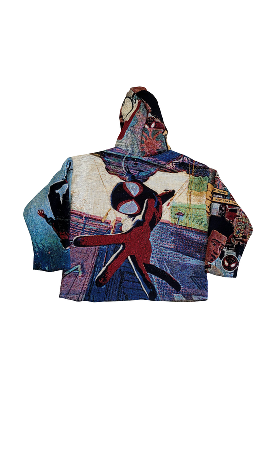 Spider-verse Full Tapestry Hoodie