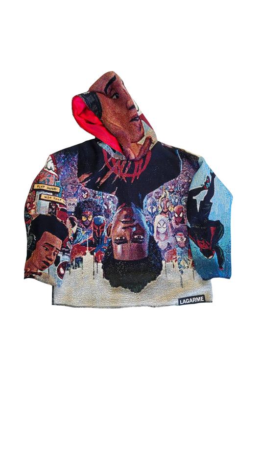 Spider-verse Full Tapestry Hoodie